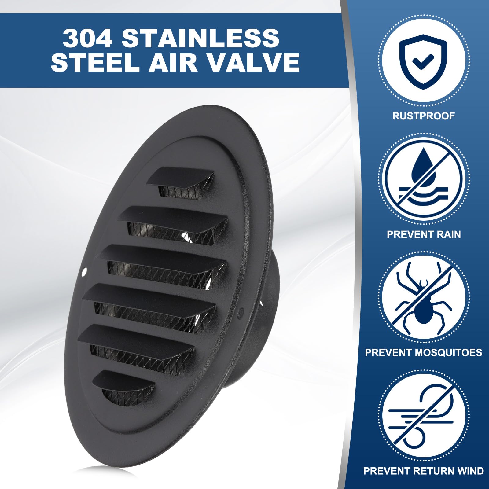 PATIKIL 3 Inch Round Air Vents - Image 3