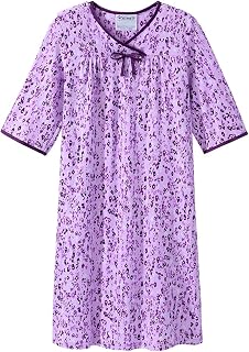 Silverts Women's No Peek Hospital & Home Care Gown