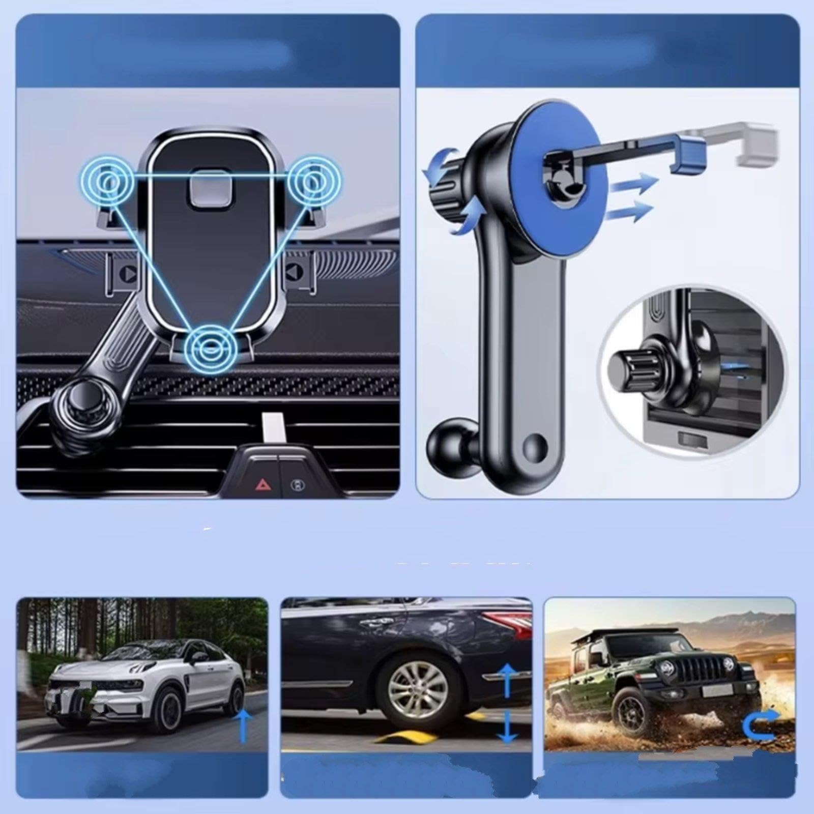 Supporto Navigazione Telefono Veicolare Accessori Auto Universale