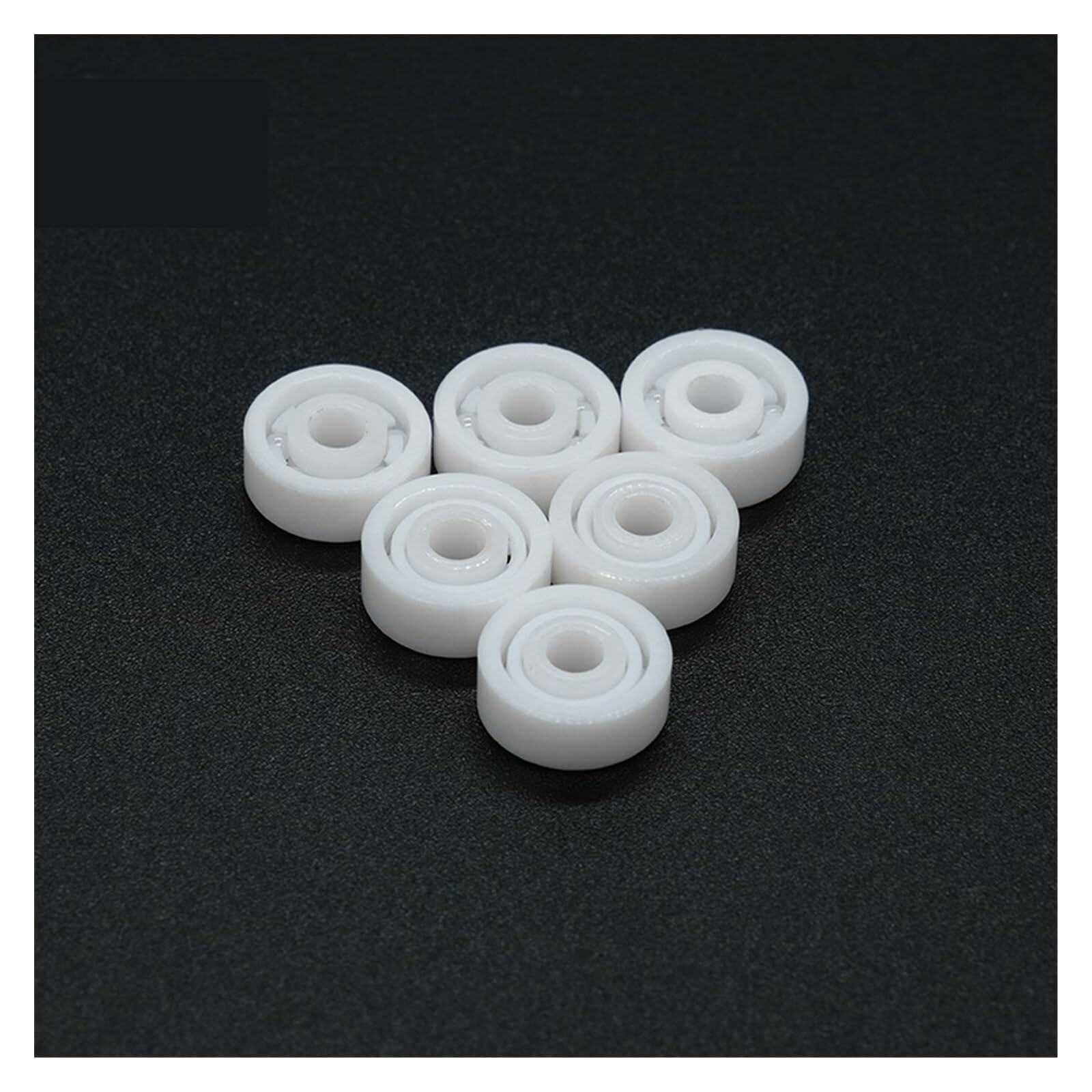 Łożyska, 1 sztuk 623 3X10X4 MM pełne ZrO2 ceramiczne łożysko kulkowe ZRO2 z tlenku cyrkonu MR63 MR74 MR84 MR85 MR95 MR104 MR105 MR106 MR115 szczęście,Wysoka nośność(12X18X4)
