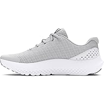 Under Armour UA GGS Surge 43027108-100 6, Halo Grigio Bianco Iridescente, 38.5 EU