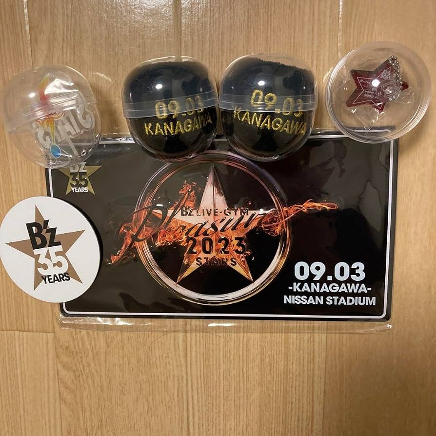 Amazon.co.jp: B'z 6点セットB'z Pleasure 2023 -STARS- グッズ