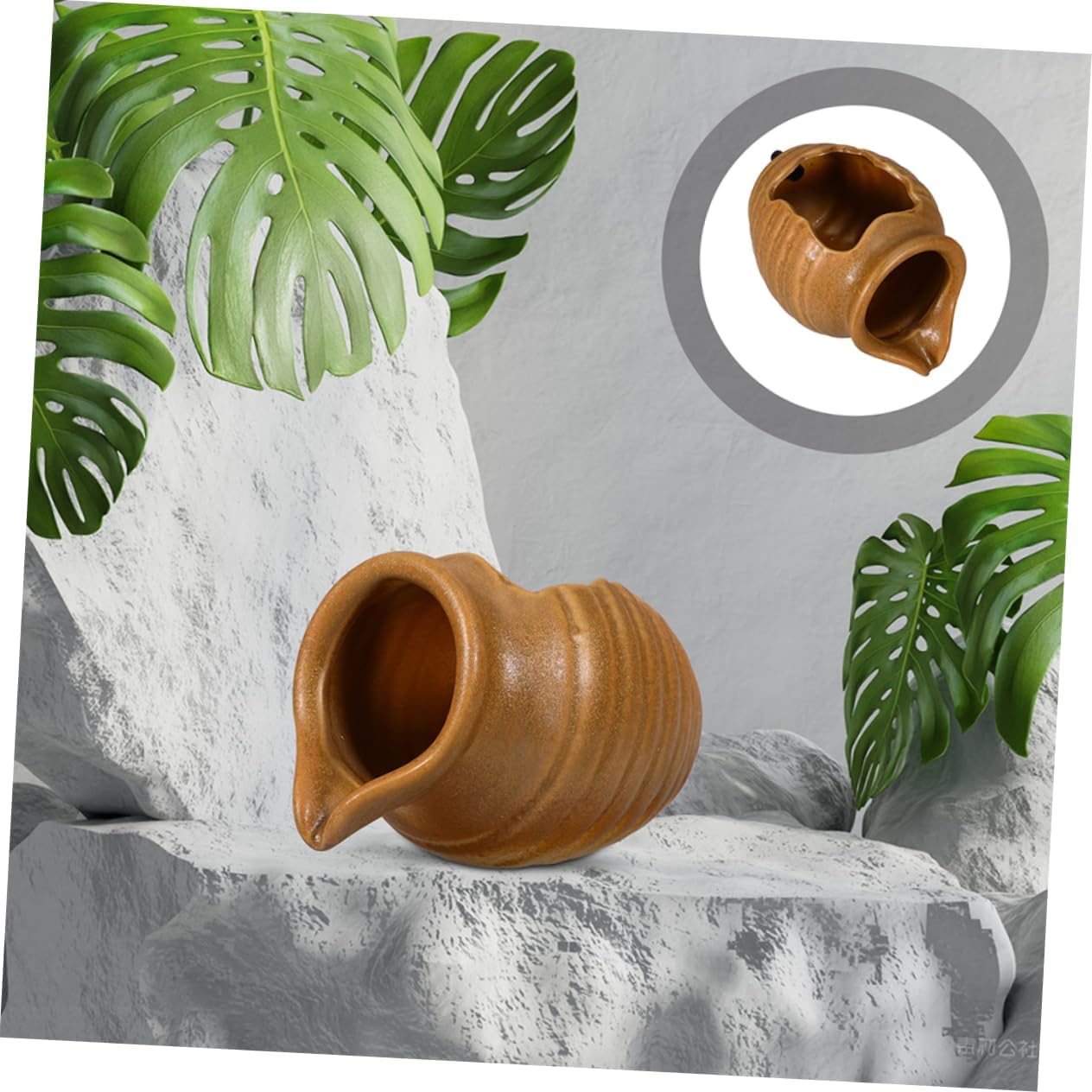 Indoor Water Fountains Ceramic Jar Outdoor Waterfall Decor for Courtyard Garden Decor Ornament