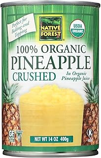 Native Forest Pineapple Organic Crushed, 14-Ounce (Pack of 6)