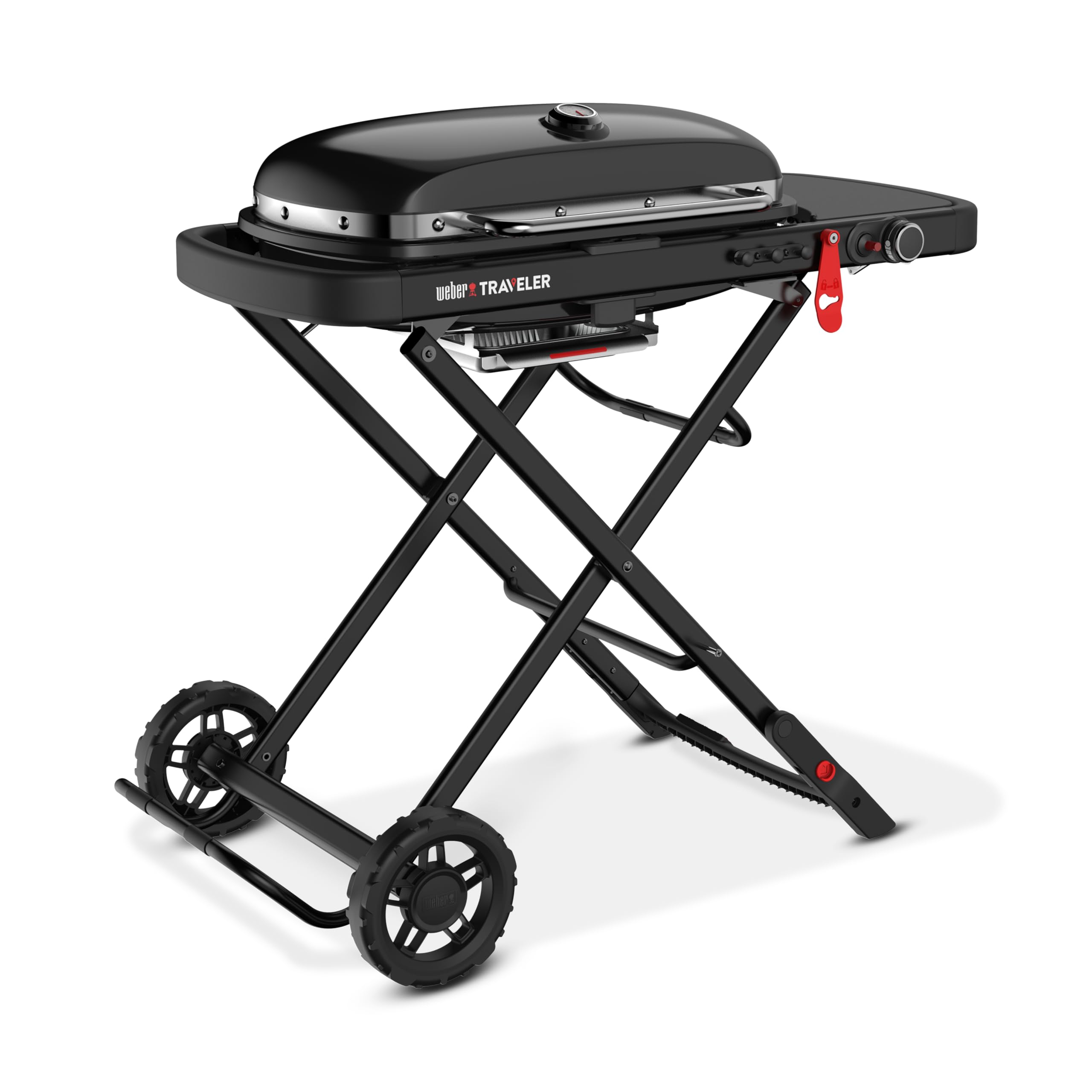 Weber Traveler Gasgrill Stealth Edition Schwarz