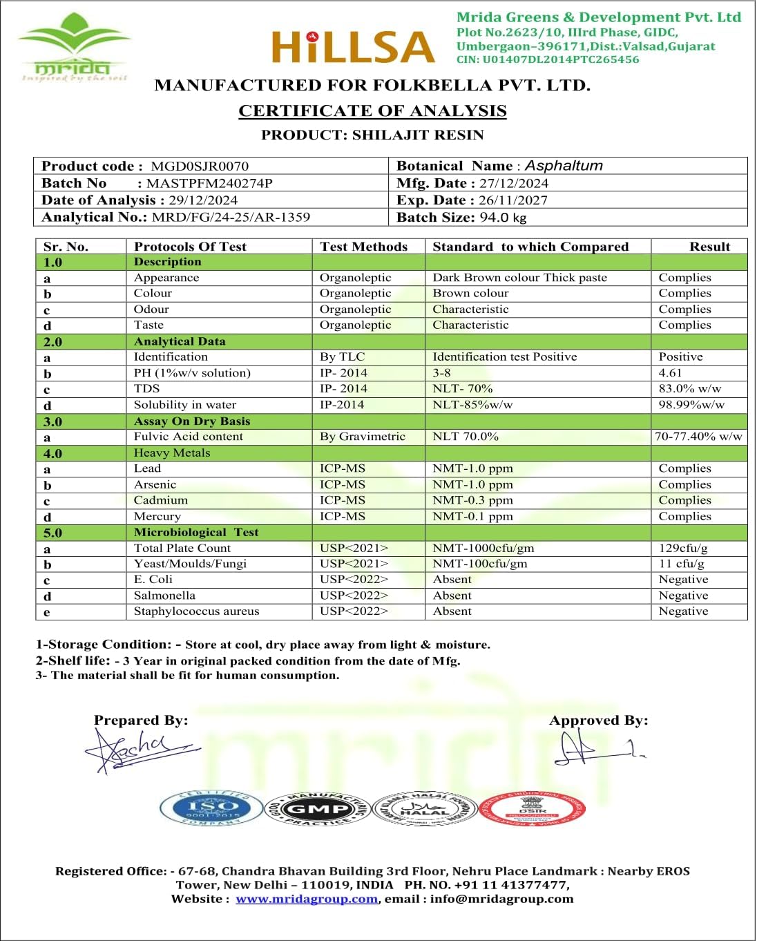 Original 100% Natural Himalayan Shilajit for Men & Women Tested with 85+ Micronerals & Rich Fulvic Acid 20g - Image 5