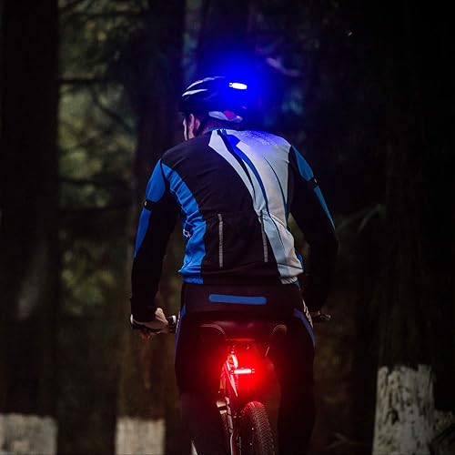 Miniatura 6 de Luz trasera de bicicleta (2 paquetes), luz trasera LED recargable por USB, luz de bicicleta ultra brillante impermeable para seguridad en el