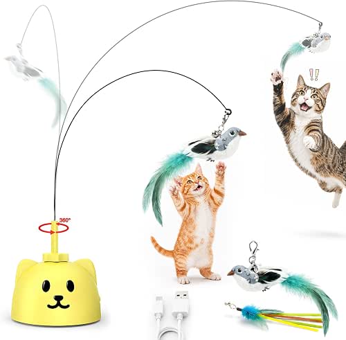 CATPICK Interactive Cat Toys for Indoor Cats - Automatic Flying