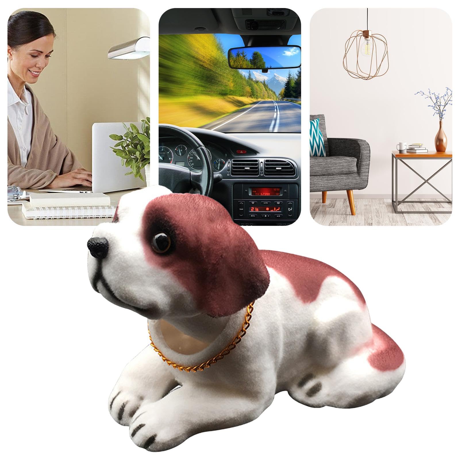 Figura di cane per auto, decorazione auto del fumetto, per auto del cane | del fumetto della resina | Figure decorative del cane, ornamento automatico per i viaggi