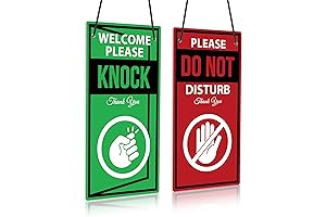 Putuo Decor Do Not Disturb Sign: Peace in Your Space