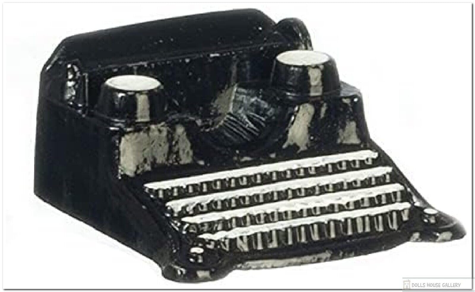 Casa Delle Bambole Nero Ventiquattrore Miniatura Moderno Ufficio Studio