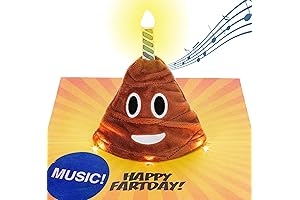 Birthday Candle Flower That Opens - Plush Happy Birthday Card