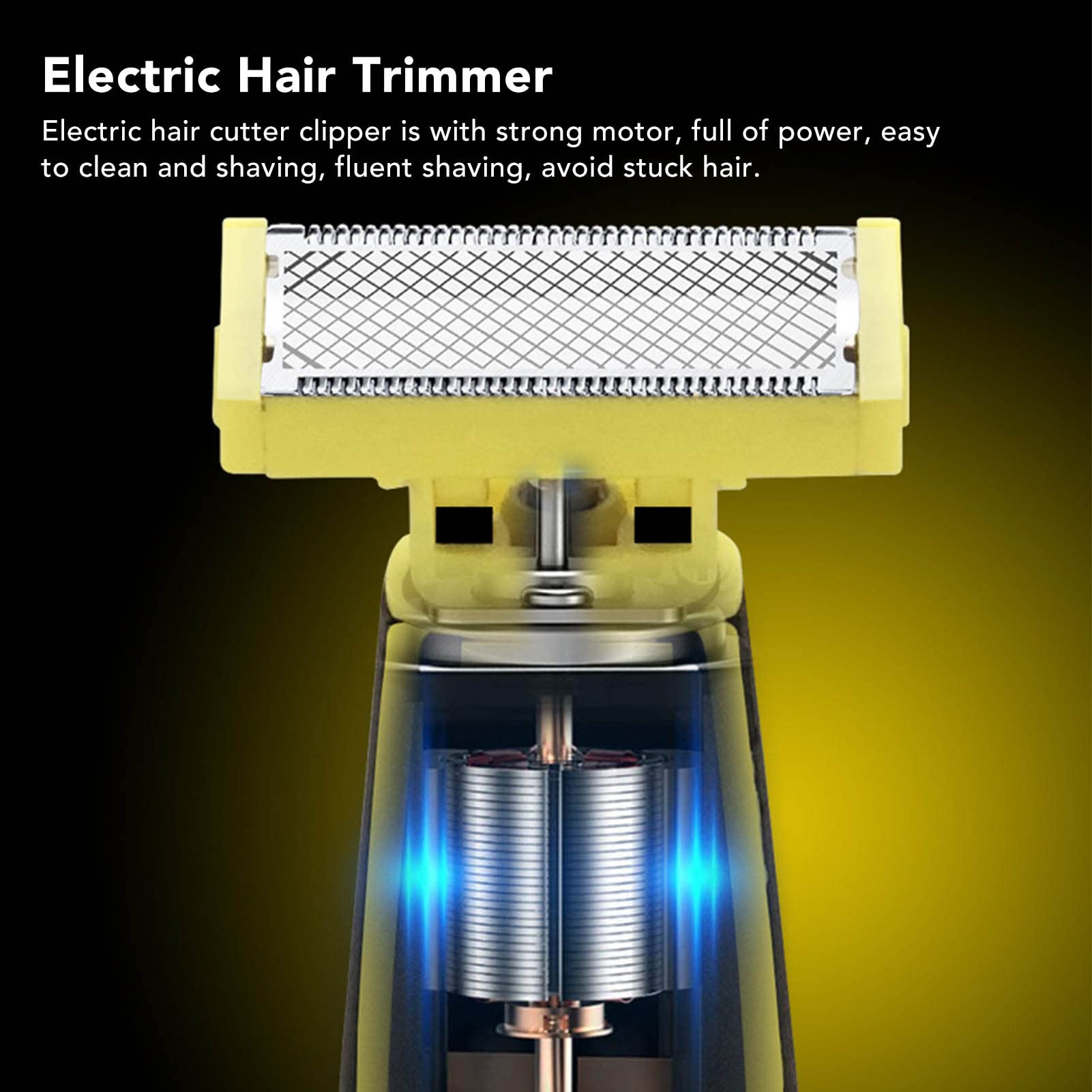 Shaver Full Face & Body Washable Electric Razors, Leg Hair Face Electric Body Groomer Shaver with Trimmer - Image 2