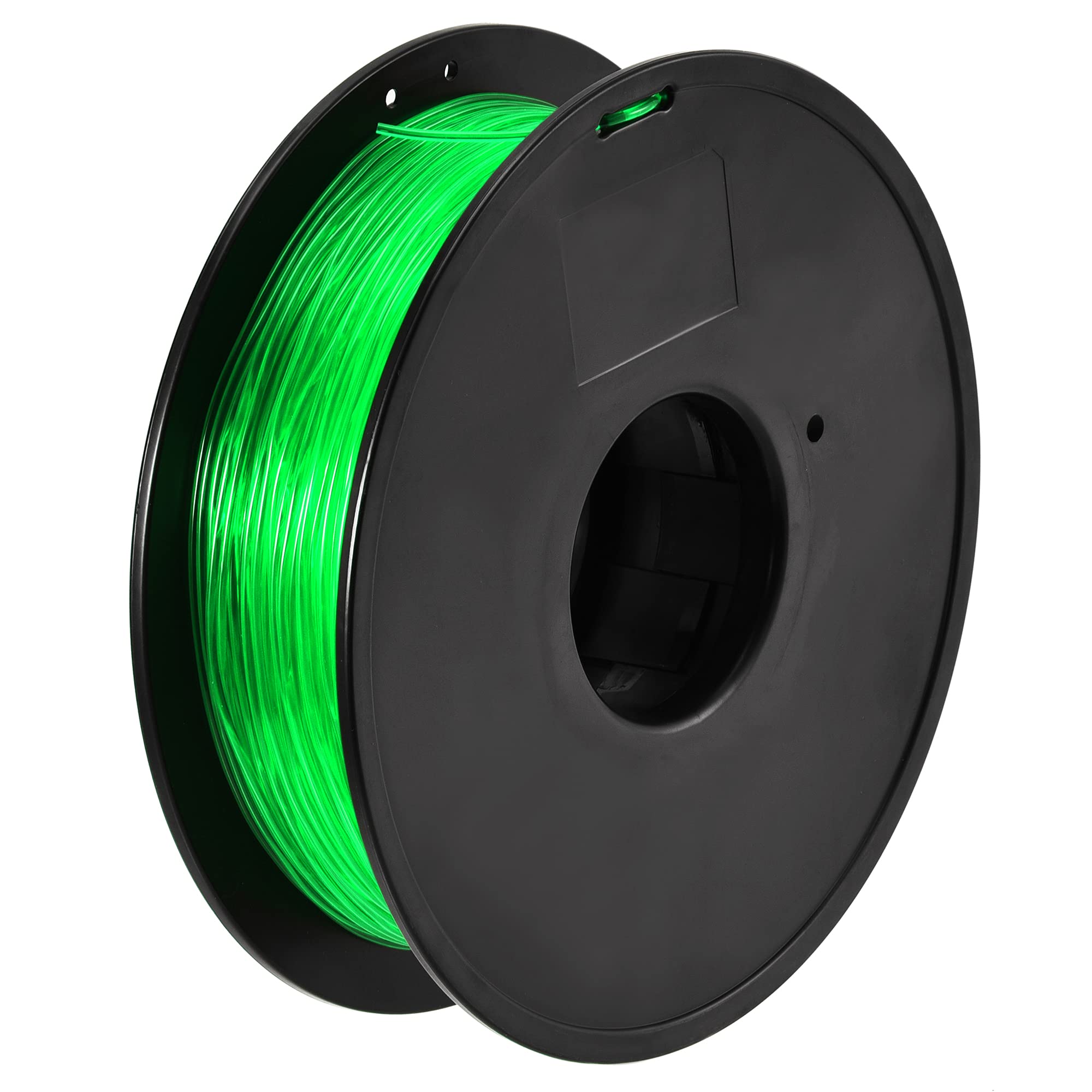 sourcing map Filamento TPU para Impresora 3D, 1,75 mm Diameter, Precisión Dimensional +/- 0,05 mm, Peso 0,5KG, Verde