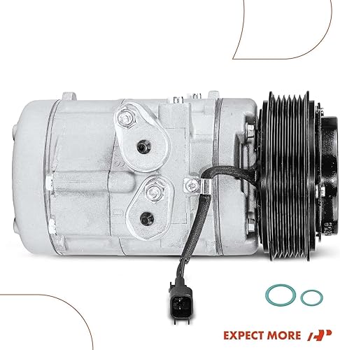 Miniatura 9 de A-Premium Compresor de CA con embrague compatible con Ford Explorer 2006-2010 4.0L y Mercury Mountaineer 2006-2010 4.0L, estilo FS20, 6PK