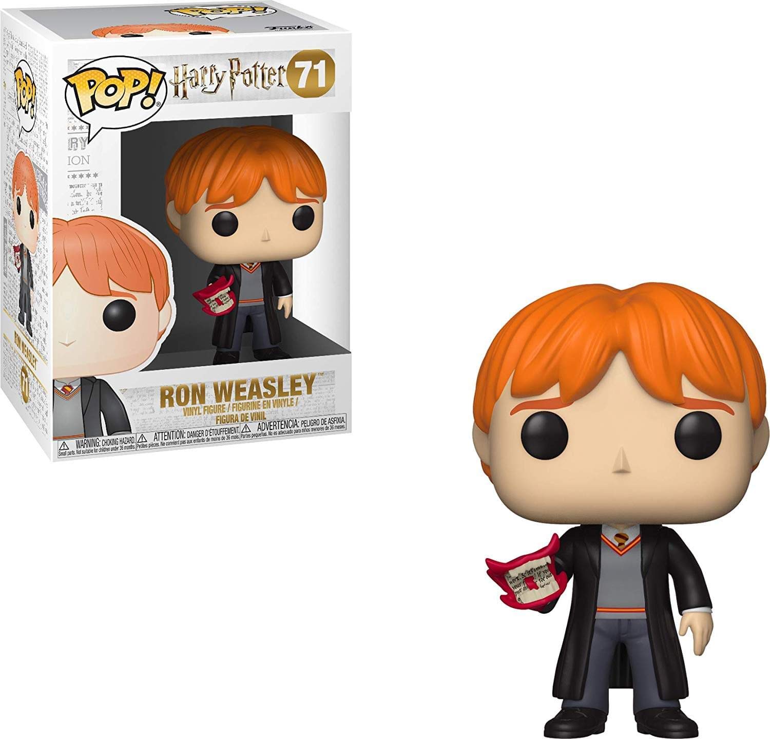 35517 Pop! Harry PotterRon with Howler, Standard, Multicolor