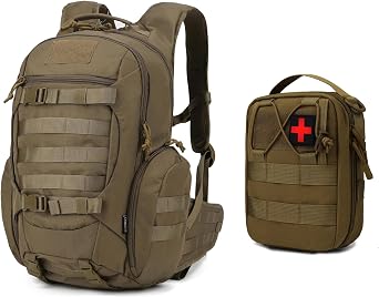 Mardingtop Tactical Molle Backpack for Men & Tactical Utility Pouch
