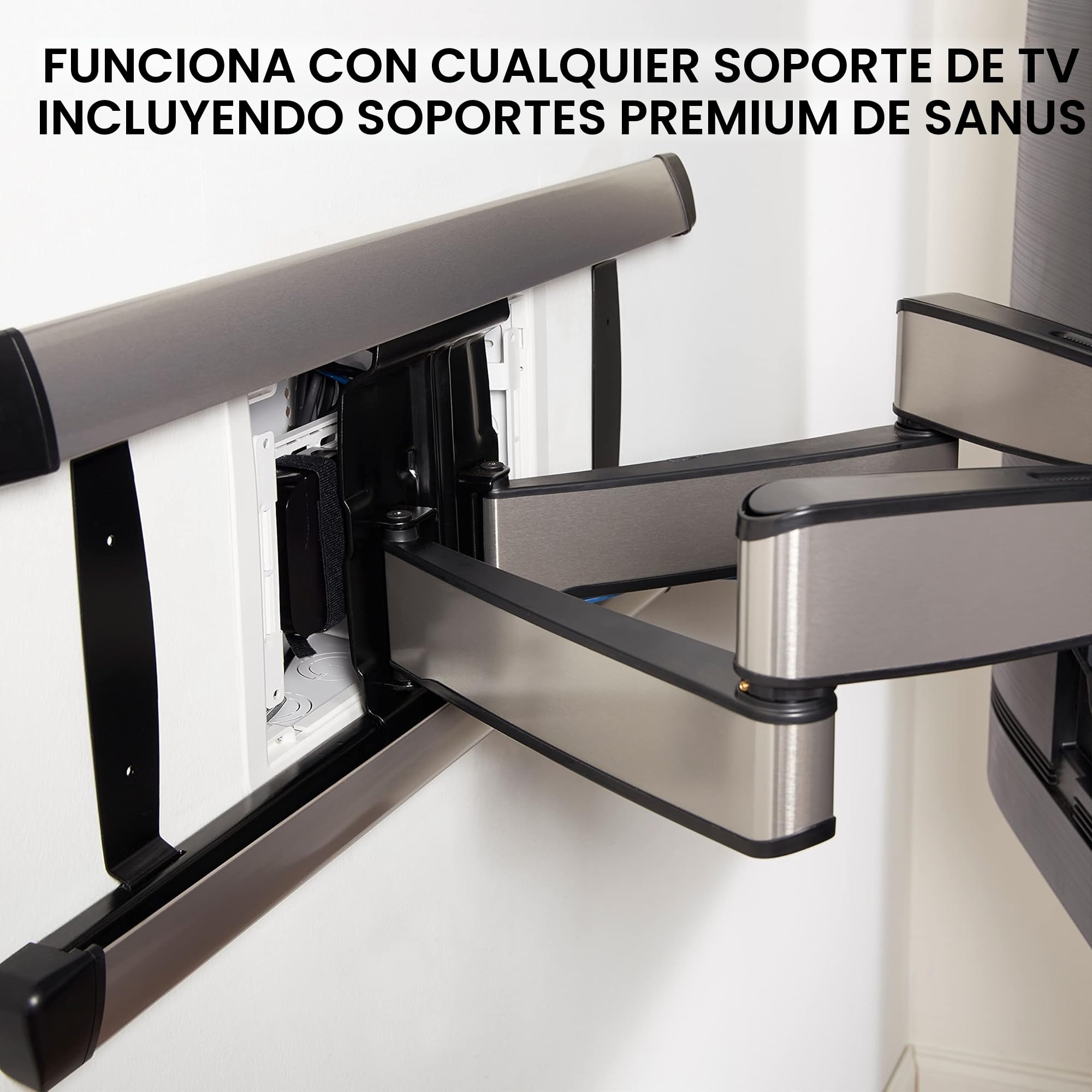 Legrand - ONQ - Gestión de Cables, Caja de Medios Estructurados, Recinto de Pared, Almacenamiento Empotrado, Doble Propósito, 9 Pulgadas, Blanco (ENP0900-NA)