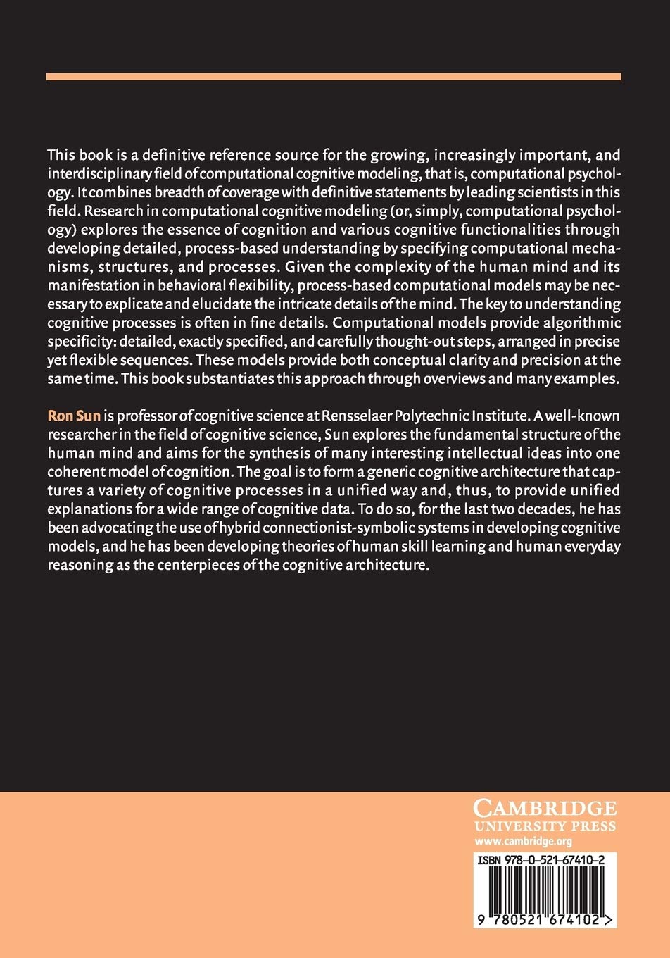 The Cambridge Handbook of Computational Psychology