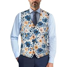 Mens Suit Vest Sleeveless Formal Holiday Waistcoat V Neck Casual