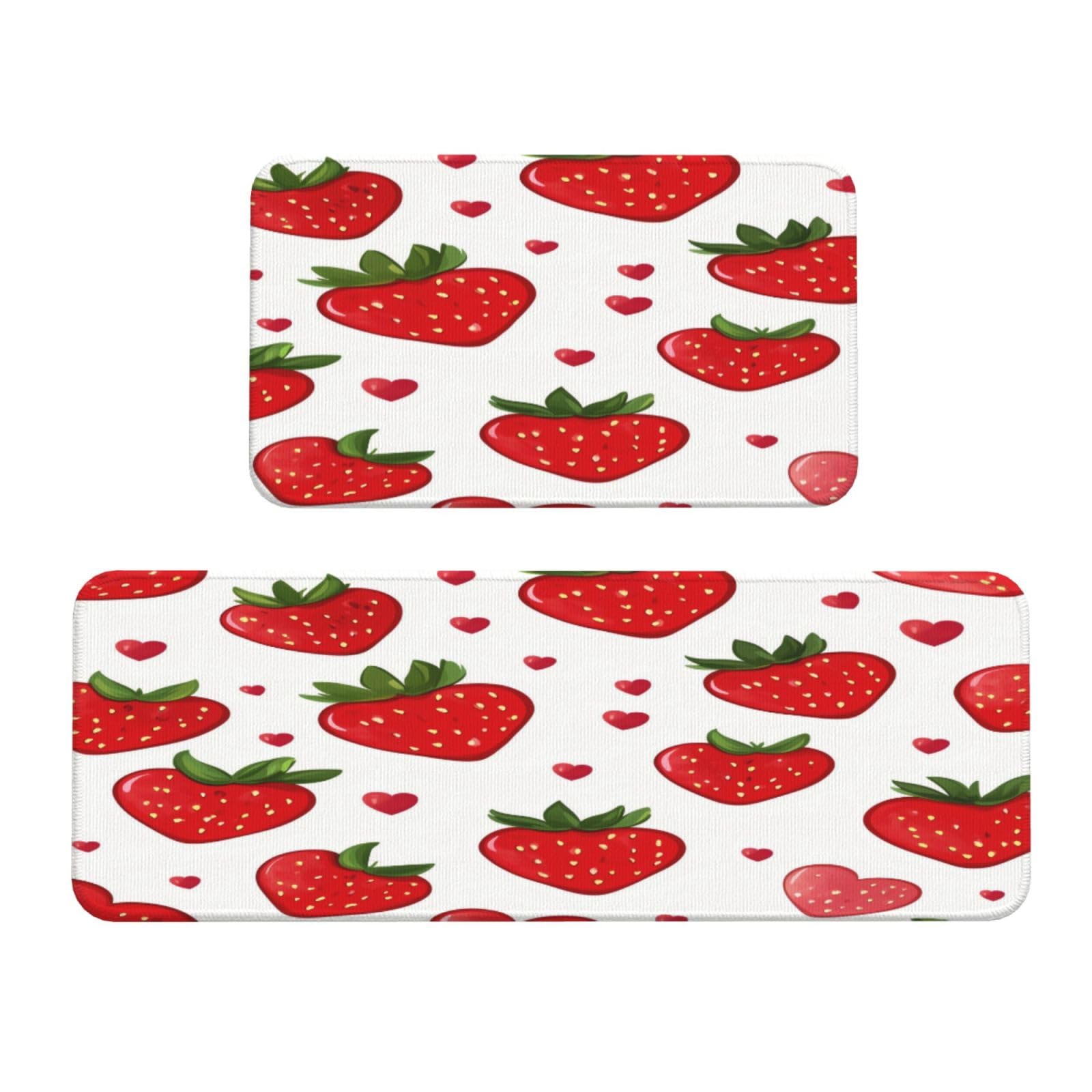 Alfombras de cocina antideslizantes juego de 2 tapetes absorbentes para dormitorio