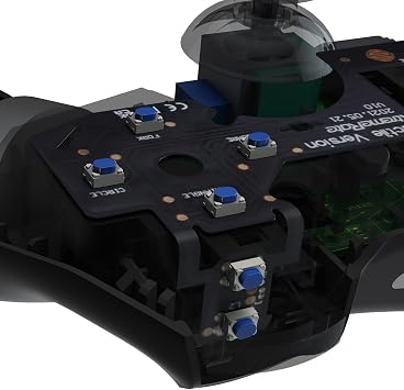 eXtremeRate Whole Tactile Clicky Kit for PS4 Controller Shoulder Face Dpad Buttons, Custom Flashshot Button Stop Flex Cable, Mouse Click Kit for PS4 Controller CUH-ZCT2 JDM-040/050/055