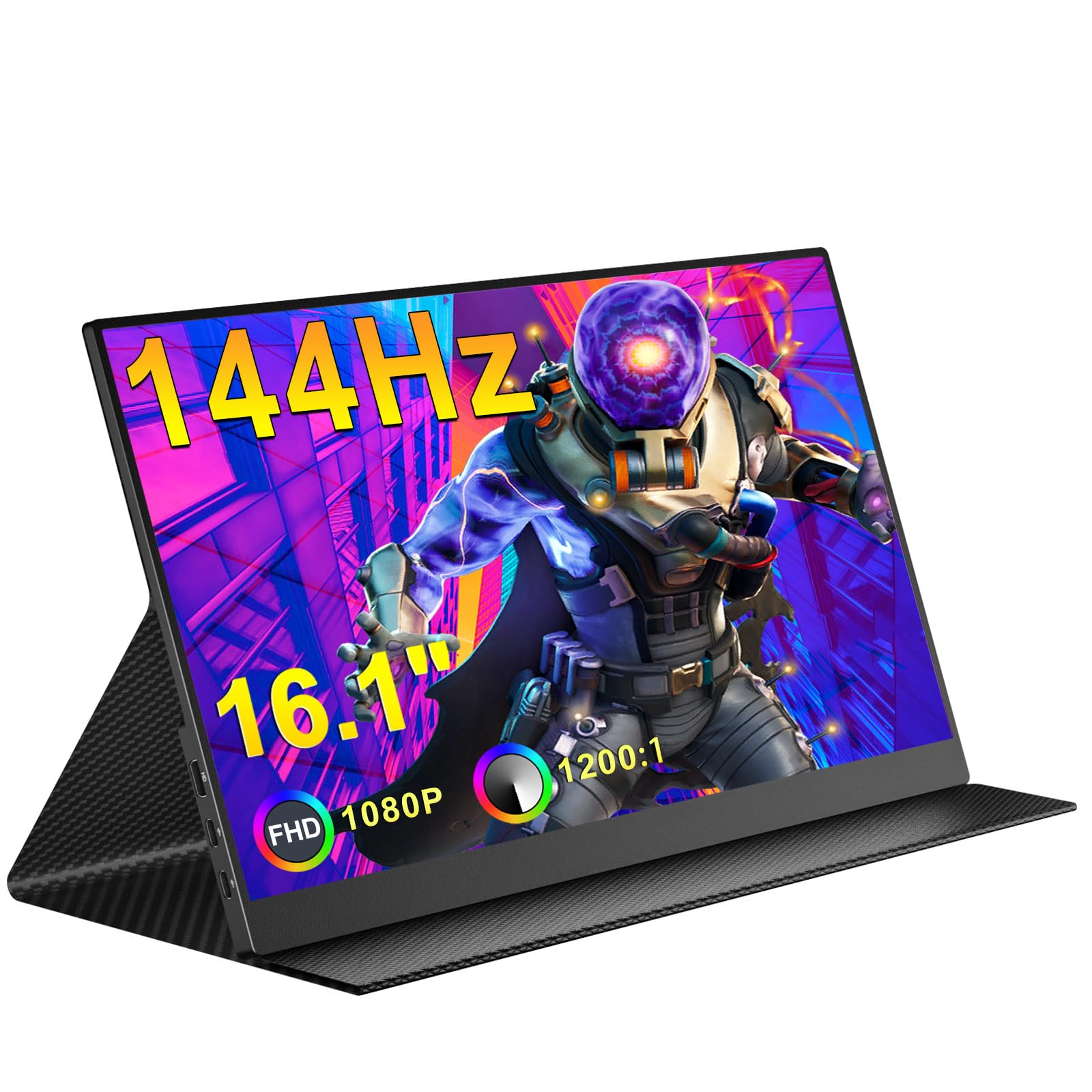 Amazon.co.jp: モバイルモニター CNBANAN 16.1インチ 144Hz 1920x1080