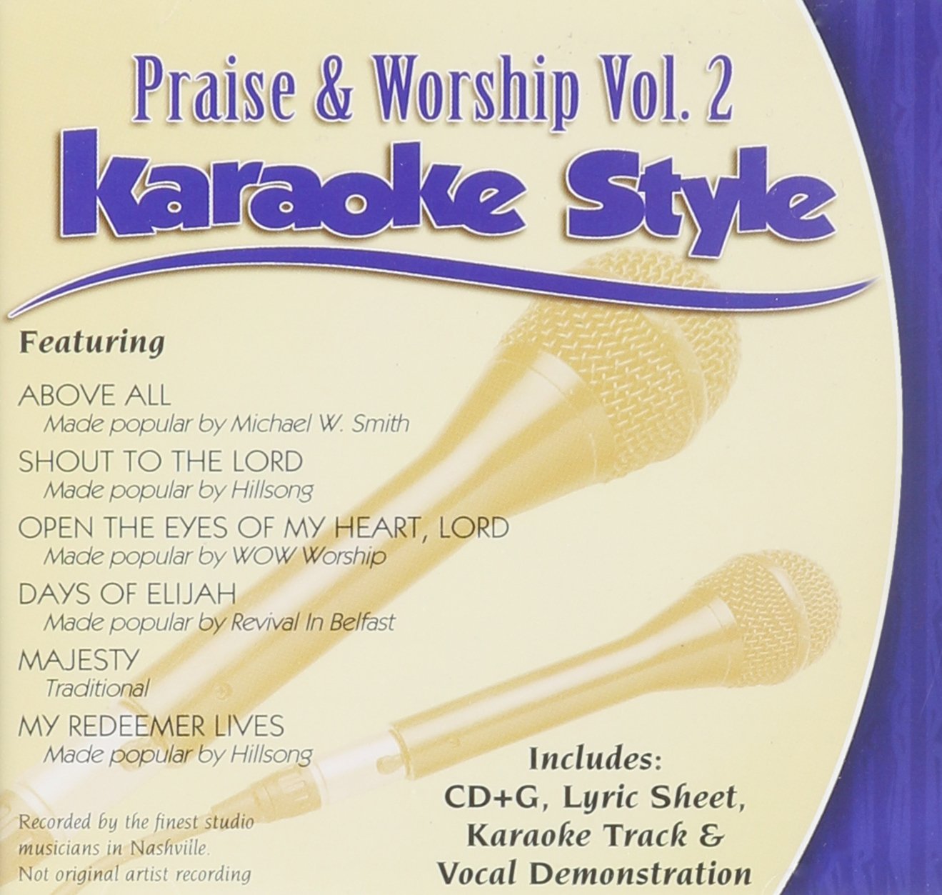 Various - Praise & Worship, Volume 2: Karaoke - Amazon.com Music