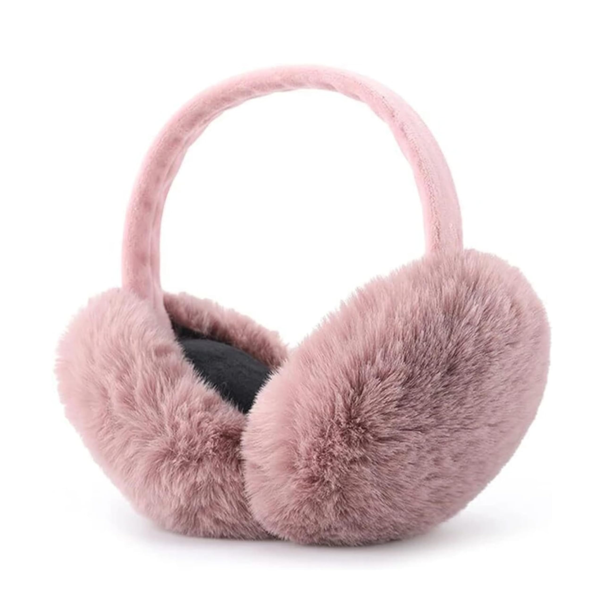 Women’s Winter Warm Fluffy Earmuffs | Ultra Soft Faux Fur Ear Warmer | Adjustable Comfortable Headband for Cold Weather-image-32