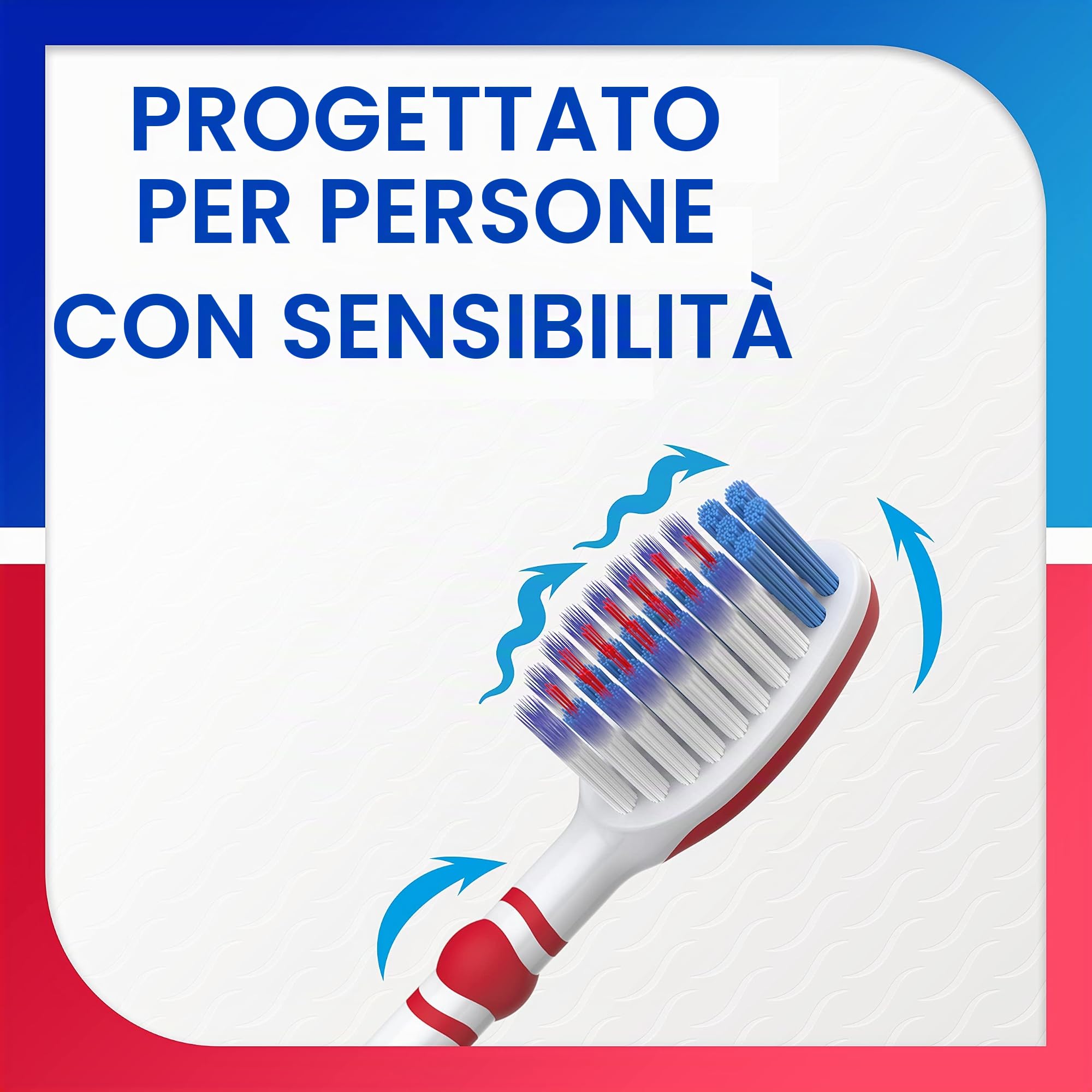 Sensodyne Sensibilità e gengive Spazzolino da Denti Morbido per Sensibilità Dentale, Confezione da 4 Unità, Bianco