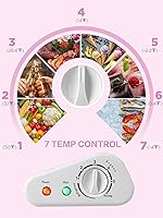 Vista 4 de Congelador de pecho Krib Bling de 5.0 pies cúbicos con termostato ajustable compacto con cesta de almacenamiento extraíble para casa, cocina, Blanco