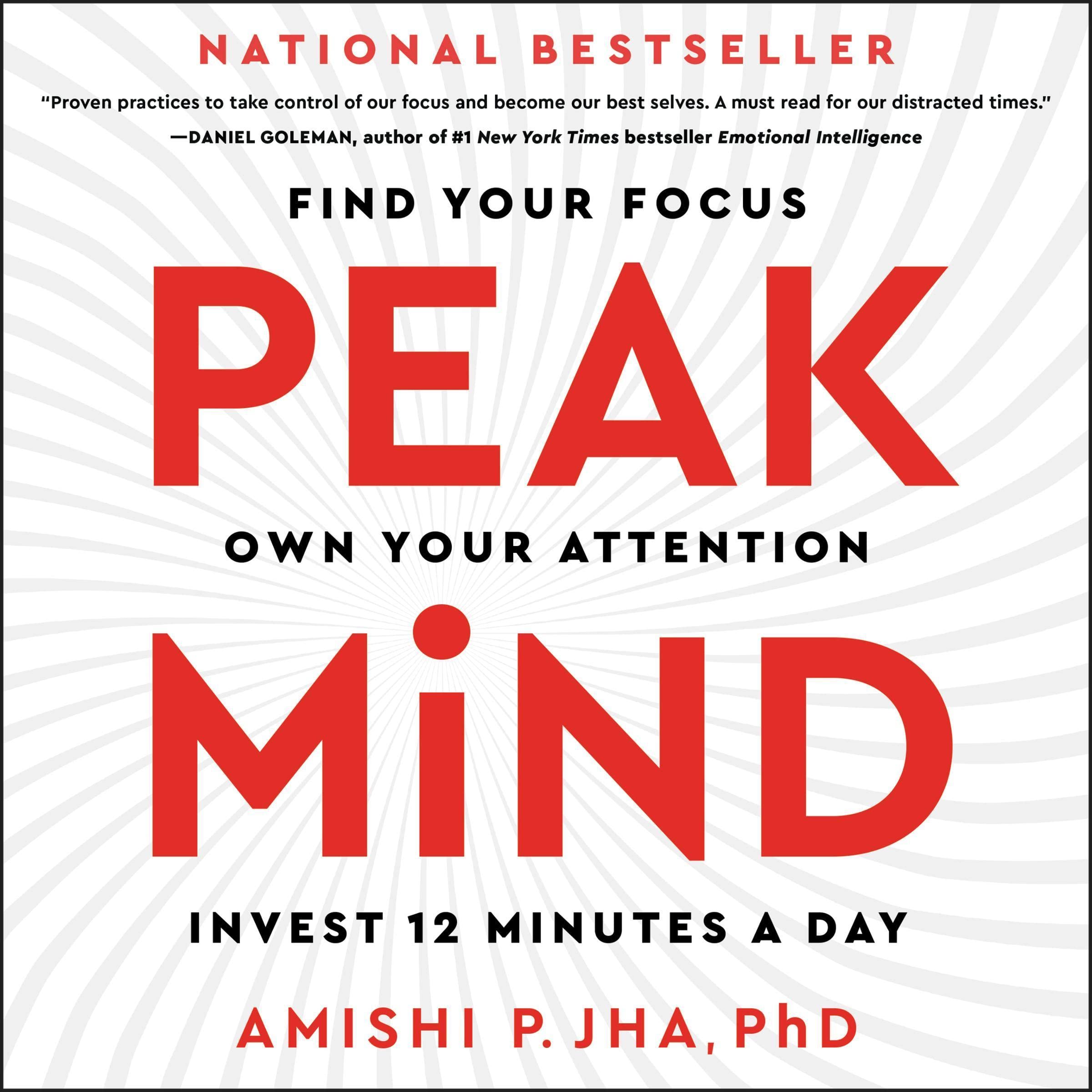 Cover image of Peak Mind by Amishi P. Jha