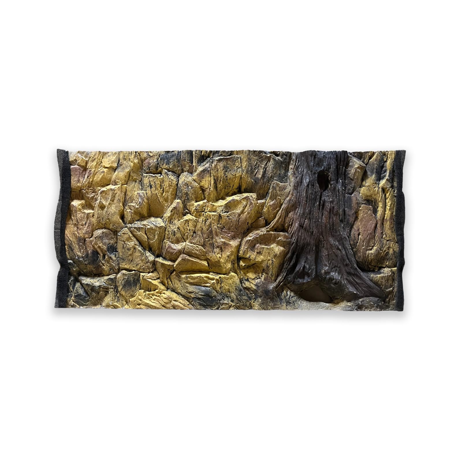 ZooPaul Aquarium Rückwand 3D 100x40cm 100x50cm 100x60cm Terrarium Hintergrund Fels Stein Wurzel Struktur Amazonas NEU