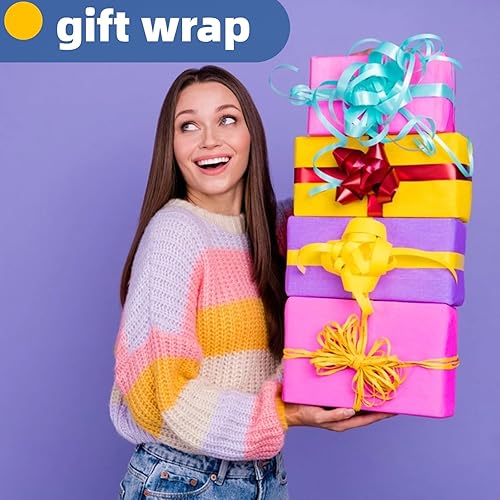 Vista 126 de Papel de regalo amarillo para manualidades, rollo de papel kraft de 15 x 450 pulgadas, papel de tablón de anuncios, artes y manualidades, embalaje