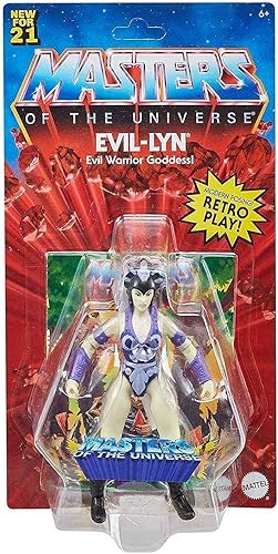 Miniatura 5 de Masters of the Universe Origins Evil-Lyn - Figura de acción de 5.5 pulgadas, figura de batalla para contar historias, juego y exhibición, regalo