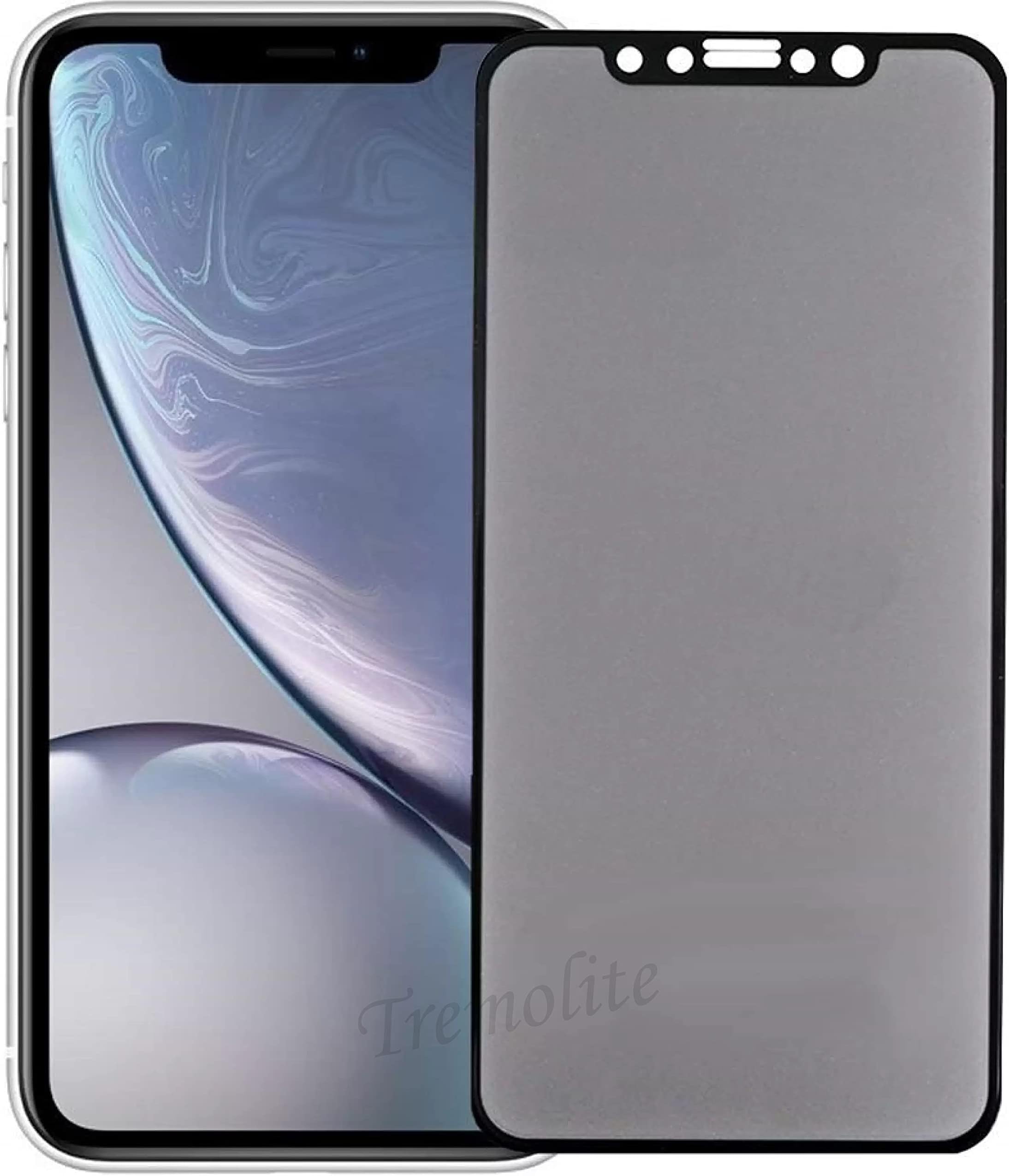 Tremolite® Premium 9H Matte Screen Protector Guard for Apple iPhone XR With Full Screen Coverage Except Edges