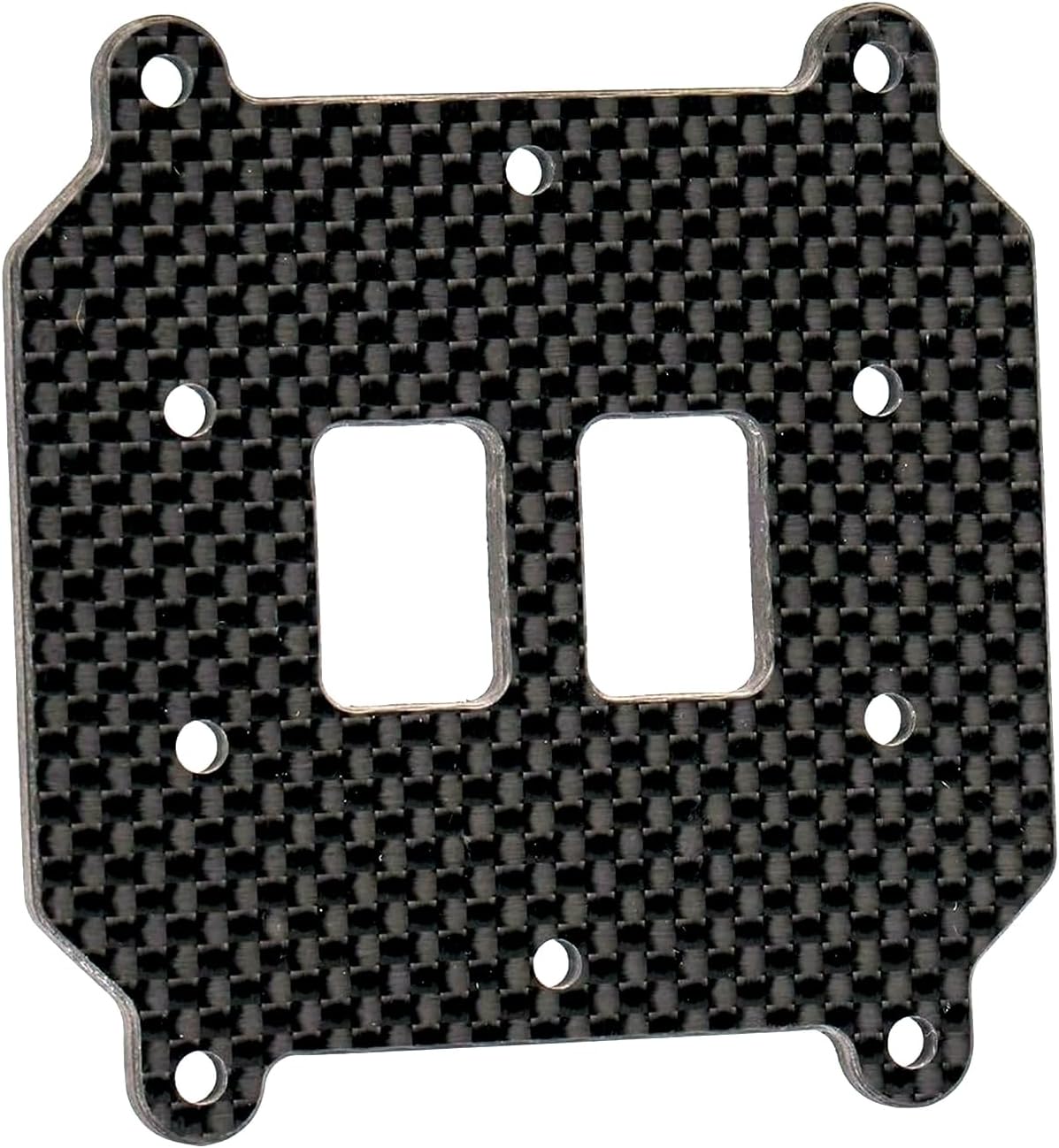 4MM Carbon Fiber ESC Tray Plate Only Fits for Arrma 6S 1/7 Limitless F1 V2,No-drill ESC Mounting Bracket Fixing Plate,Thick Mounting Receiver Tray Upgrade Part ARA320599 Replace for RC Car Accessories