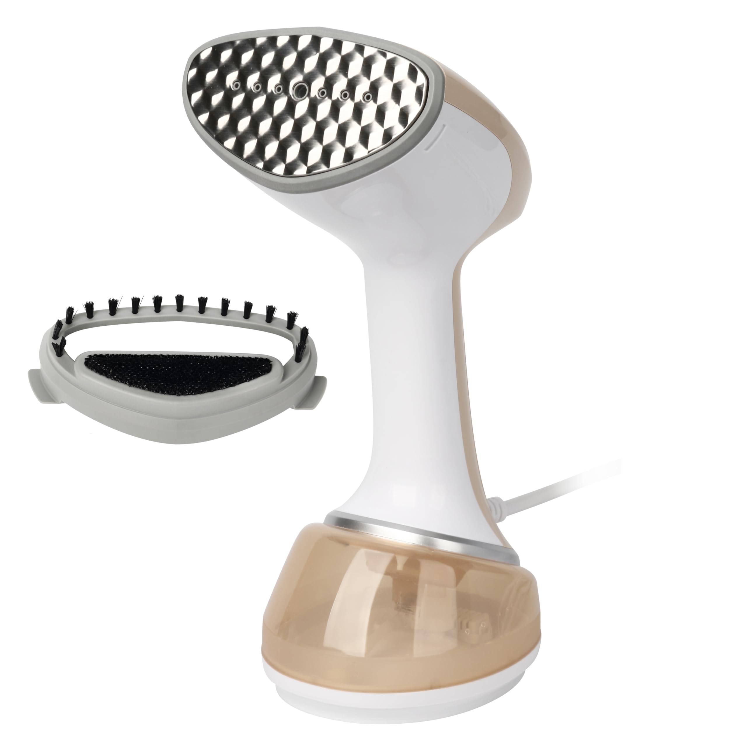 EMERIO Dampfglätter 1700W - 360 Ml Tank, Bürstenaufsatz, Handlich & Schnell