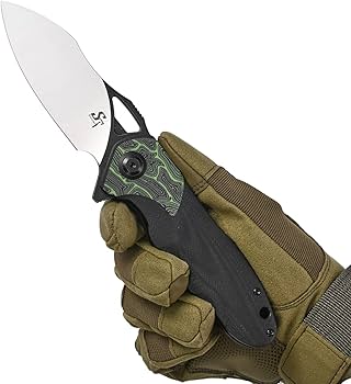 Amazon.com : Sitivien ST154 Folding Knife, Sandvik 14C28N Steel Amazon.com : Sitivien ST154 Folding Knife, Sandvik 14C28N Steel