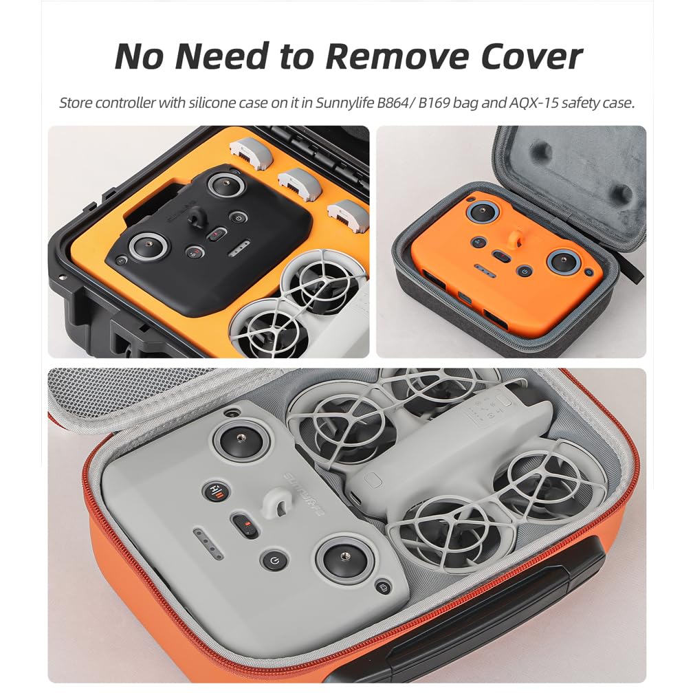 JSVER Custodia da trasporto per DJI ini 3 Pro Custodia rigida da