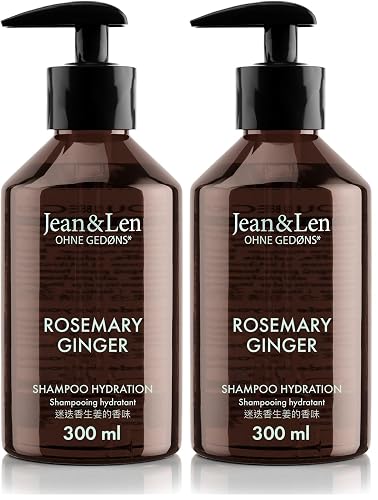 Jean & Len Feuchtigkeit Shampoo Rosemary & Ginger, für trockenes