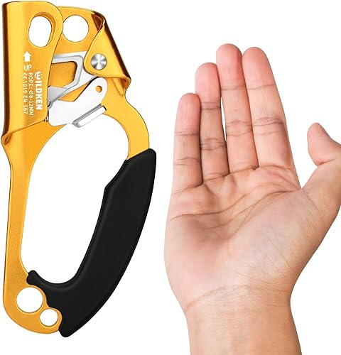 Miniatura 9 de WILDKEN - Ascensor de mano de escalada al aire libre montañismo árbol arbolista escalada rapel equipamiento ascensor de mano para cuerda de