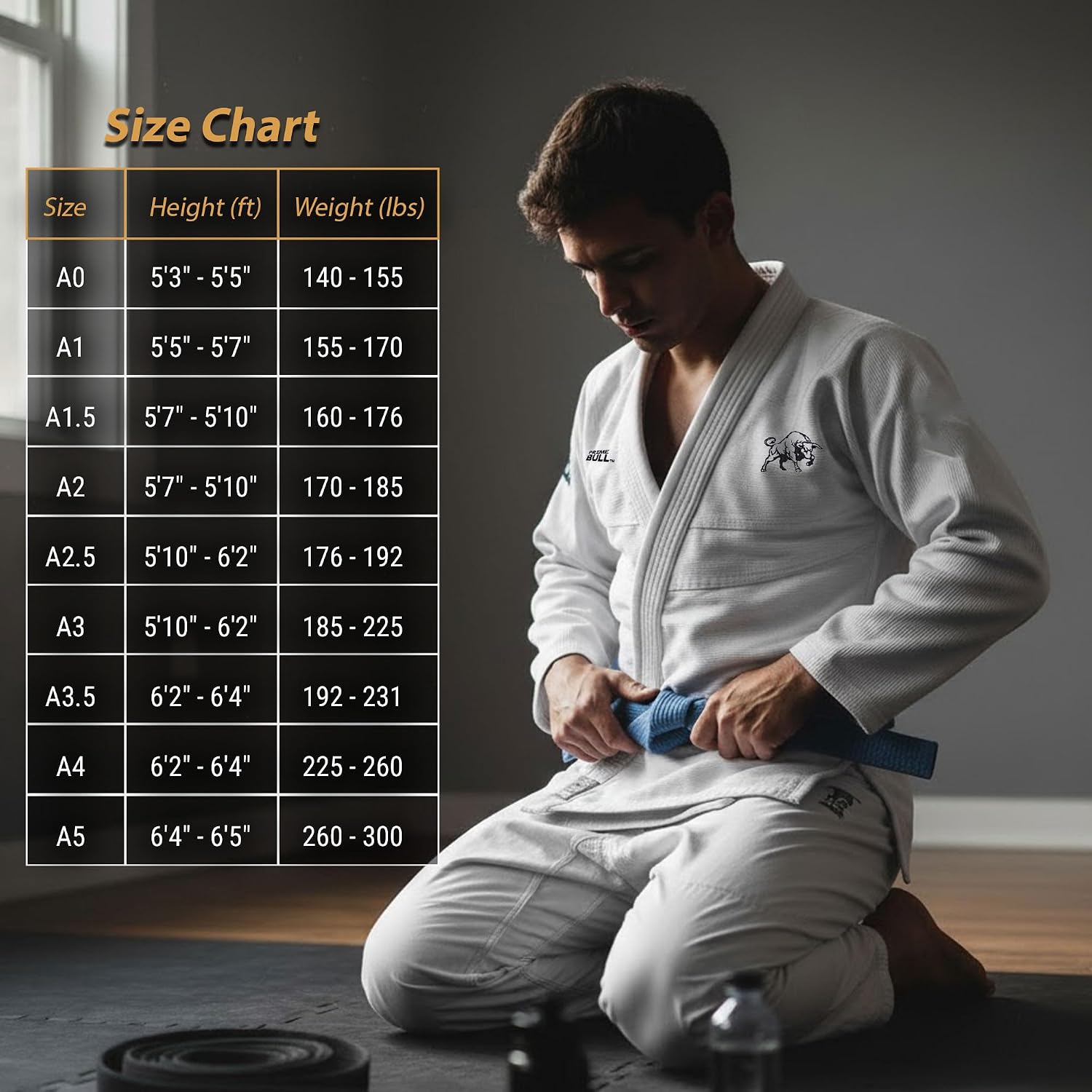 Reign BJJ Gi for Men & Women – Brazilian Jiu Jitsu Gi with Ripstop Pants, Preshrunk Fabric, for Training