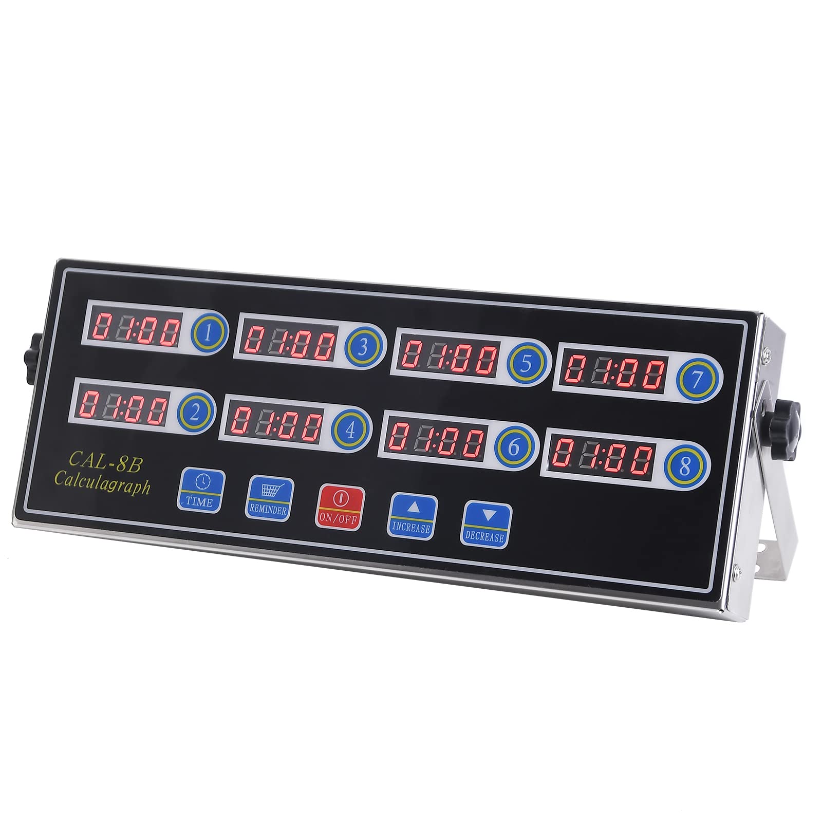 Buy S2SQURE 8 Channels Commercial Kitchen Timer Stainless Steel