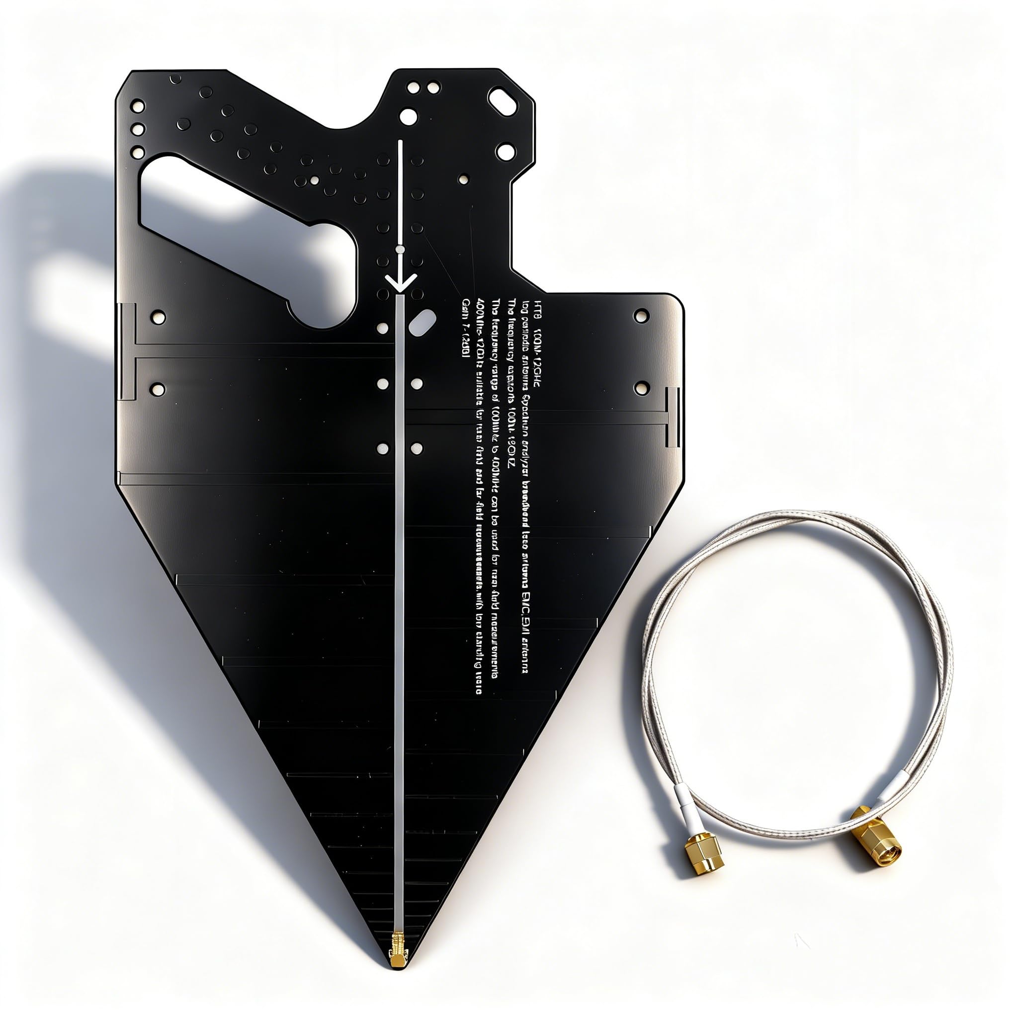 Antenne de Radiogoniométrie Passive Haute Précision, Périodique Journalière, Gamme de Fréquence 0,1-12 GHz
