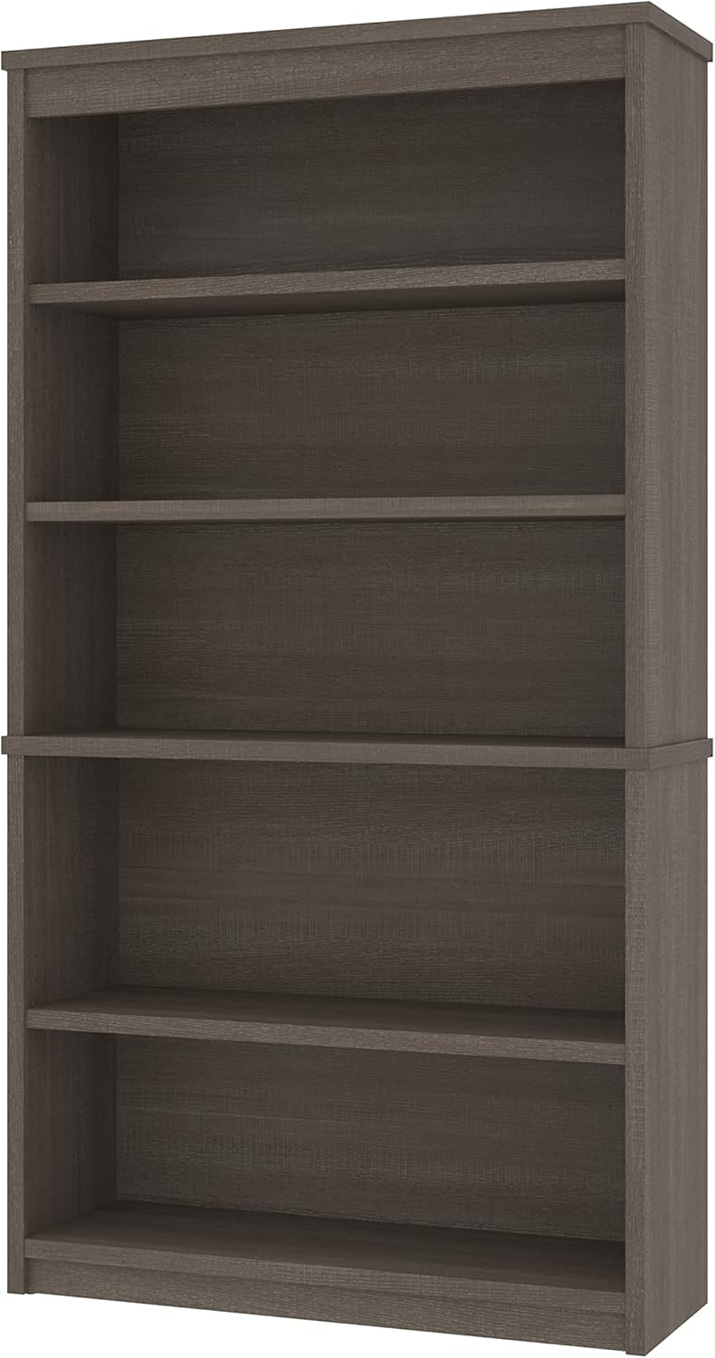 Bestar Universel 36W Bookcase in White Chocolate
