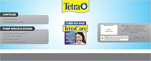 Vista 9 de TetraPond, Kit de filtración de fuente