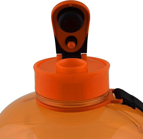 Miniatura 4 de FOCO NFL Team Logo 2L - Botella de agua deportiva grande de plástico transparente