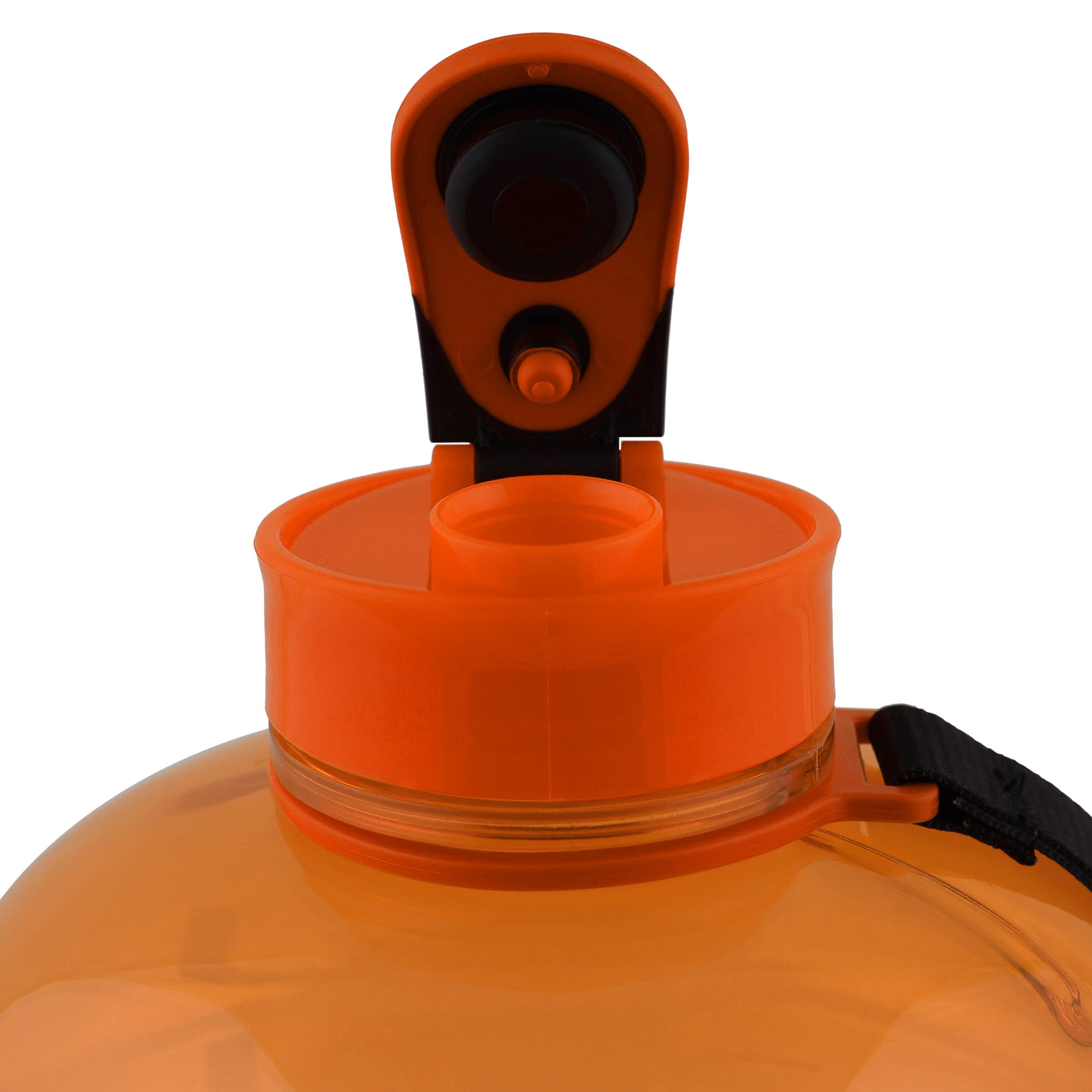 foco NFL Sportflasche, groß, Team-Farbe, transparent