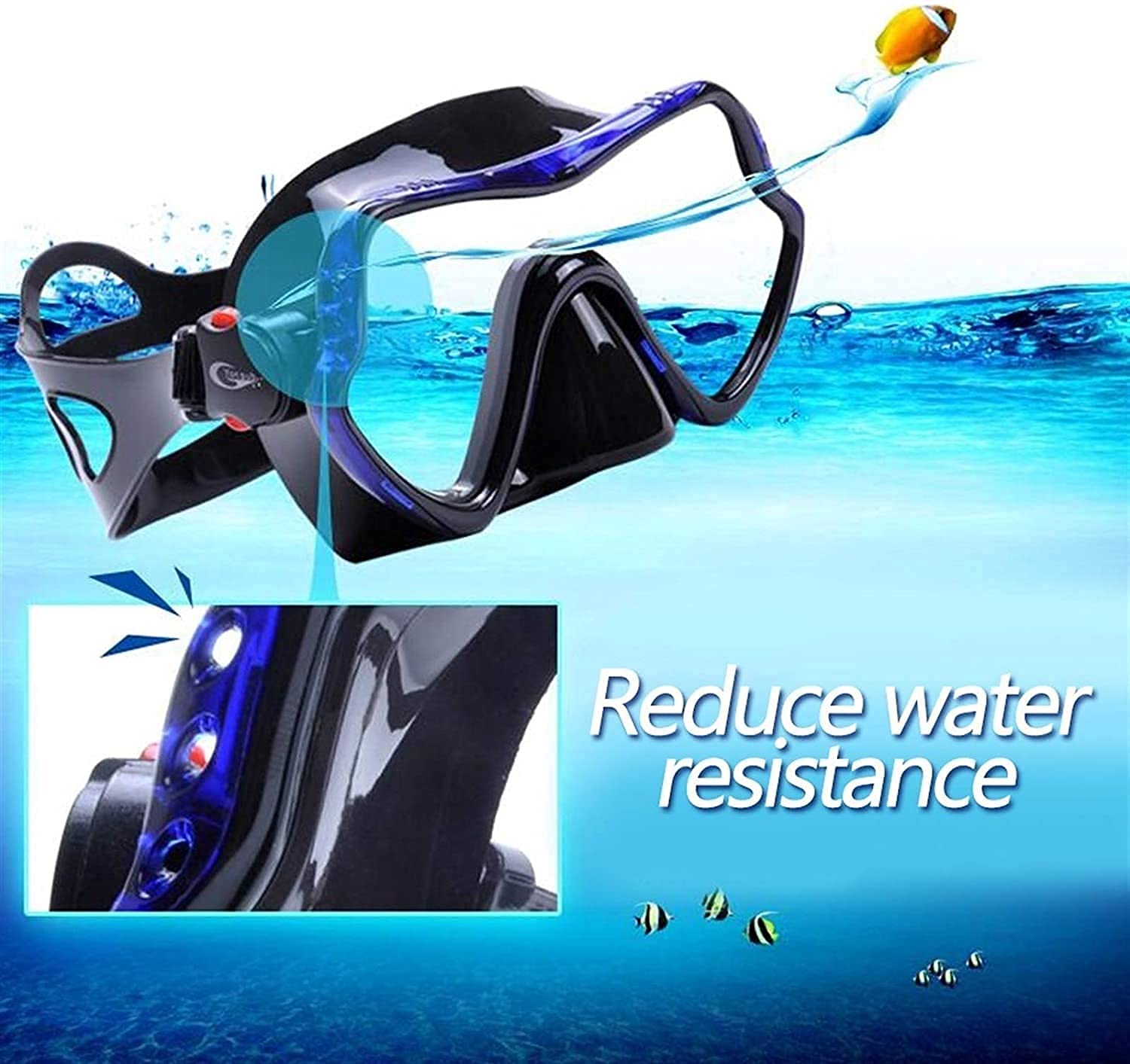 Maska Do Nurkowania Maska Do Nurkowania Z Rurką Profesjonalna Maska Przeciwmgielna Do Nurkowania Zestaw Do Nurkowania Pływanie Snorkeling I Inne Sporty Podwodne, Różowy, Różowy